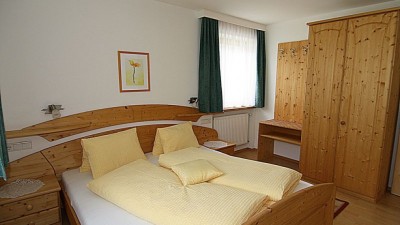 Doppelzimmer der Residence Garni Weisskugel