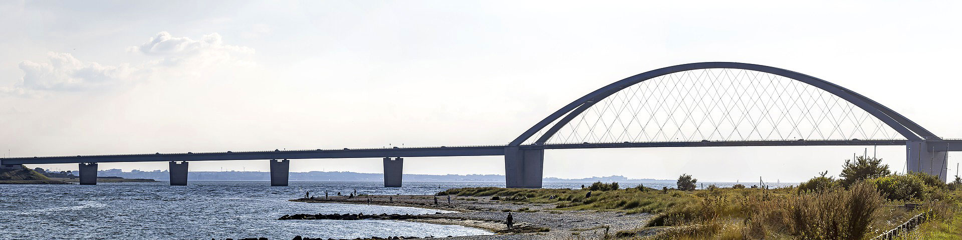 Die berühmte Fehmarnsundbrücke 